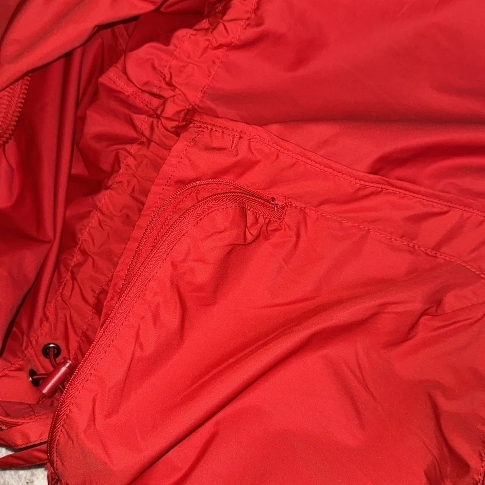 J.Crew Mercantile Red packable jacket, windbreaker women’s size small MERCANTILE